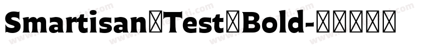 Smartisan_Test Bold字体转换